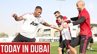 Manchester United  Dubai Training Camp Day One  Solskjaer Martial Rashford Lingard [upl. by Aicirpac789]