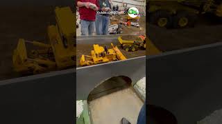 Powerful radio control bulldozer moves dirt at Cabin Fever Expo 2024 [upl. by Marcell]