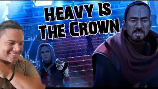 Reaction  Linkin park  Heavy is the crown [upl. by Lundt19]