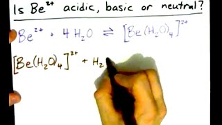 Why is Be2 acidic Is Be2 Acidic Basic or Neutral [upl. by Ocisnarf204]