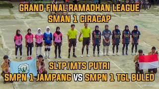 FINAL PUTRI SMPN 1 JAMPANG VS SMPN 1 TEGALBULEUD  RAMADHAN LEAGUE SMAN 1 CIRACAP [upl. by Isoj]