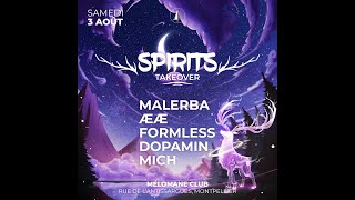 MALERBA  SPIRITS Takeover  MELOMANE  03 08 2024 cs [upl. by Eniarda]