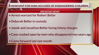 Manhunt for man accused of endangering children [upl. by Anegue595]