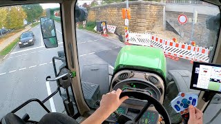 GoPro Cabview  Gülle fahren 2023  Fendt 828 Vario amp 225 m³ Joskin Volumetra Tridem [upl. by Relly]