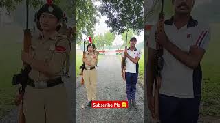 Rifle drill practice 🫡⚔️ army nccarmy cadets armylife armywhatsappstatus rdc newvideo [upl. by Undis]