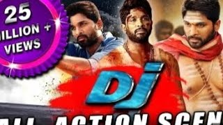 DJ All Back To Back Action Scenes Hindi Dubbed  Allu Arjun Pooja Hegde Rao Ramesh youtubesarch [upl. by Swanhildas466]