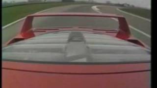 FERRARI F40 factory amp test drive clip [upl. by Nwad55]