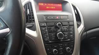 How to setup and change date and time astra j cd400 [upl. by Salangi]