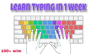 Touch Typing Tutorial  Learn Touch Typing In A Week [upl. by Nnayar796]