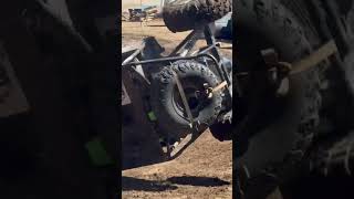 Tuff truck rolls and keeps going mud offroad tufftruck [upl. by Averi]