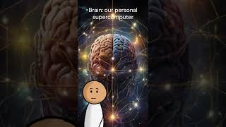 The Astonishing Power of the Human Brain 🧠brightideas0208 brain supercomputer brainpower [upl. by Leciram768]