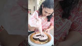 Valentine day special Amazing Chocolate cake design shortsvideo cakedecorationideas cake [upl. by Assirrem599]