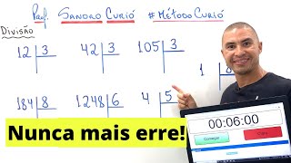 Fácil e Rápido  APRENDA DIVISÃO EM 6 MINUTOS [upl. by Derfliw]