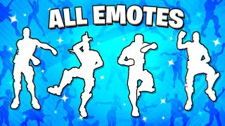 ALL EMOTES FFA MAP FORTNITE CREATIVE  VAULT EMOTES PICKAXES BACKBLINGS [upl. by Eioj]