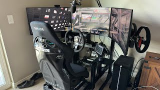 My Sim Rig Tour for iRacing 2024 [upl. by Nho880]