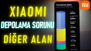 Xiaomi Telefonlarda Yetersiz Alan Sorunu Çözüm  Diğer Alan Silme [upl. by Jaynell51]