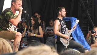 Architects  Black Blood Live in Toronto ON at VANS Warped Tour 13 on July 5 2013 [upl. by Armallas]