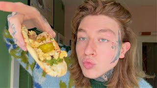 WHAT A STONER EATS IN A DAY vlog [upl. by Elurd]