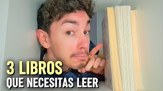 TOP 3 Mejores LIBROS de PSICOLOGÍA para la vida 📚 [upl. by Auqinaj]