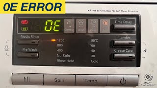 OE error in LG Washing Machine Quick Fix [upl. by Ecirted678]