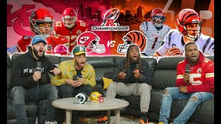 Bengals vs Chiefs AFC Championship Highlights  NFL 2021 REACTIONREVIEW [upl. by Ititrefen]