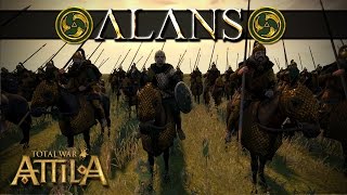 Total War Attila Factions  Alans [upl. by Htederem]