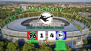 Stadionvlog  Spieltag 11  Hannover 96 14 Arminia Bielefeld  Liga 3 [upl. by Bess267]