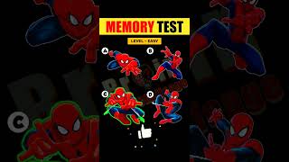 Test Your Memory Power Guess The Correct One  Memory Test Puzzleshortsviralpaheliyan [upl. by Irv]