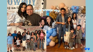 Rodeo Baby Shower Vlog [upl. by Arayk]