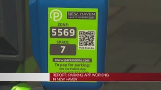 Thousands use app for parking in New Haven [upl. by Aksehcnarf]