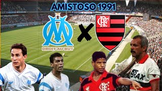 Amistoso 1991  Olympique de Marselha x Flamengo [upl. by Windzer]