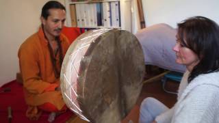 Shamanic Drum from Nepal [upl. by Bowra]