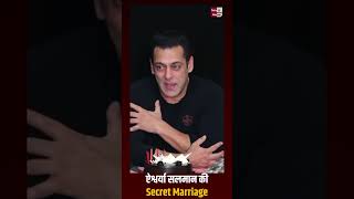 Salman Khan Secret Marriage With Aishwarya Rai short [upl. by Erdnassac680]