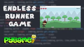 ASMR Programming  Coding an Endless Runner Game in Python and Pygame [upl. by Oiruam]