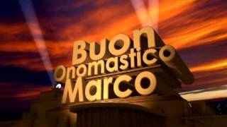 Buon Onomastico Marco [upl. by Anelegna]