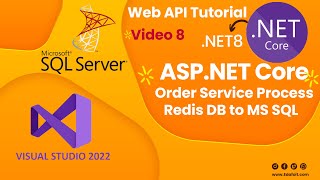 Aspnet Core 8 Web API Full Course video 8 Order Services  AutoMapper  Authorize [upl. by Enitsyrk994]