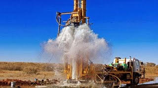 Incredible Modern Borewell Drilling Machines I Never Seen Extreme Ingenious Construction Workers [upl. by Misab639]