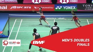 F  MD  GIDEONSUKAMULJO INA 1 vs AHSANSETIAWAN INA 4  BWF 2019 [upl. by Nawj59]