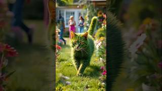 Cute Grass Cat ❤️😺 51 catvideos catlover cat grass shorts [upl. by Pesvoh]