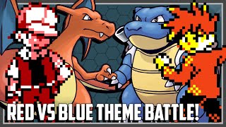 Pokemon Theme Battle  Red vs Blue Ft Original151 [upl. by Alvarez716]