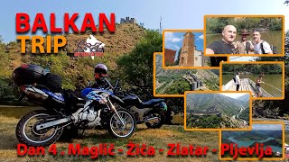 Balkan trip  Dan 4 Maglič  Žiča  Zlatar  Pljevlja [upl. by Anilyx444]