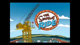 The Simpsons Ride Unused Source Audio and Animatics [upl. by Arykahs]