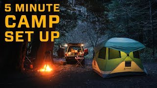 5 Minute Camp Setup [upl. by Etsirhc]