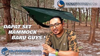 REVIEW Original Hammock Pro amp Full Moon Tarp  Ticket To The Moon  Outdoor Pro Malaysia [upl. by Nagaek]