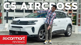 2022 Citroen C5 Aircross 12 PureTech EAT8 Feel  Sgcarmart Reviews [upl. by Esinej]