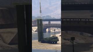 Russian S500 Missile system distroyed Ukrainean Ka52 helicopter Gtav [upl. by Yentruocal]