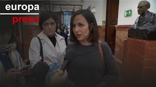 Belarra tras la retirada de la ley del suelo quotEs la tercera vez que Podemos logra pararlaquot [upl. by Changaris20]