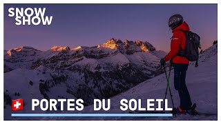 Les Portes Du Soleil skiën in Zwitserland én Frankrijk Snow Show SE3 EP4 [upl. by Orms]