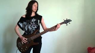 Metallica  Whiskey in the Jar Bass Cover by Chrissy [upl. by Wehtam]