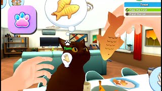 Cat Simulator Virtual Pets 3D  Tom Wants Snack  Part 2 [upl. by Eluk]